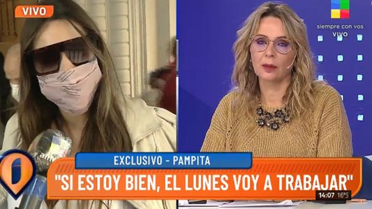 Pampita dio detalles sobre su parto: bañera y anestesia