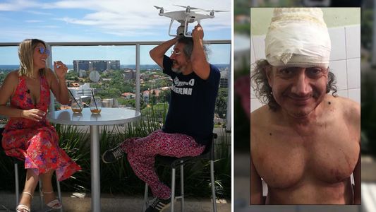 Rolando Chaparro recordó su episodio con el dron: La gente en la calle me gritaba ¡Cuidado!