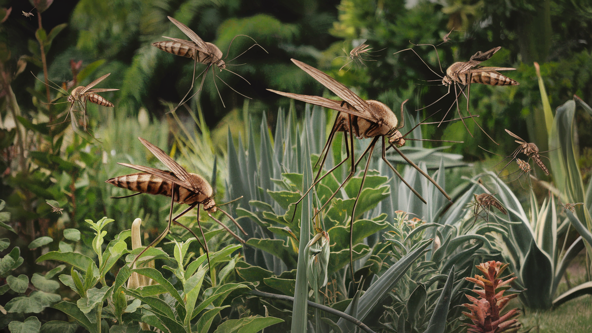 Plantas que deberías quitar de tu jardín porque son irresistibles para los mosquitos. Foto: Ideogram.