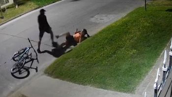 Violento robo en La Plata. Violento robo en La Plata.