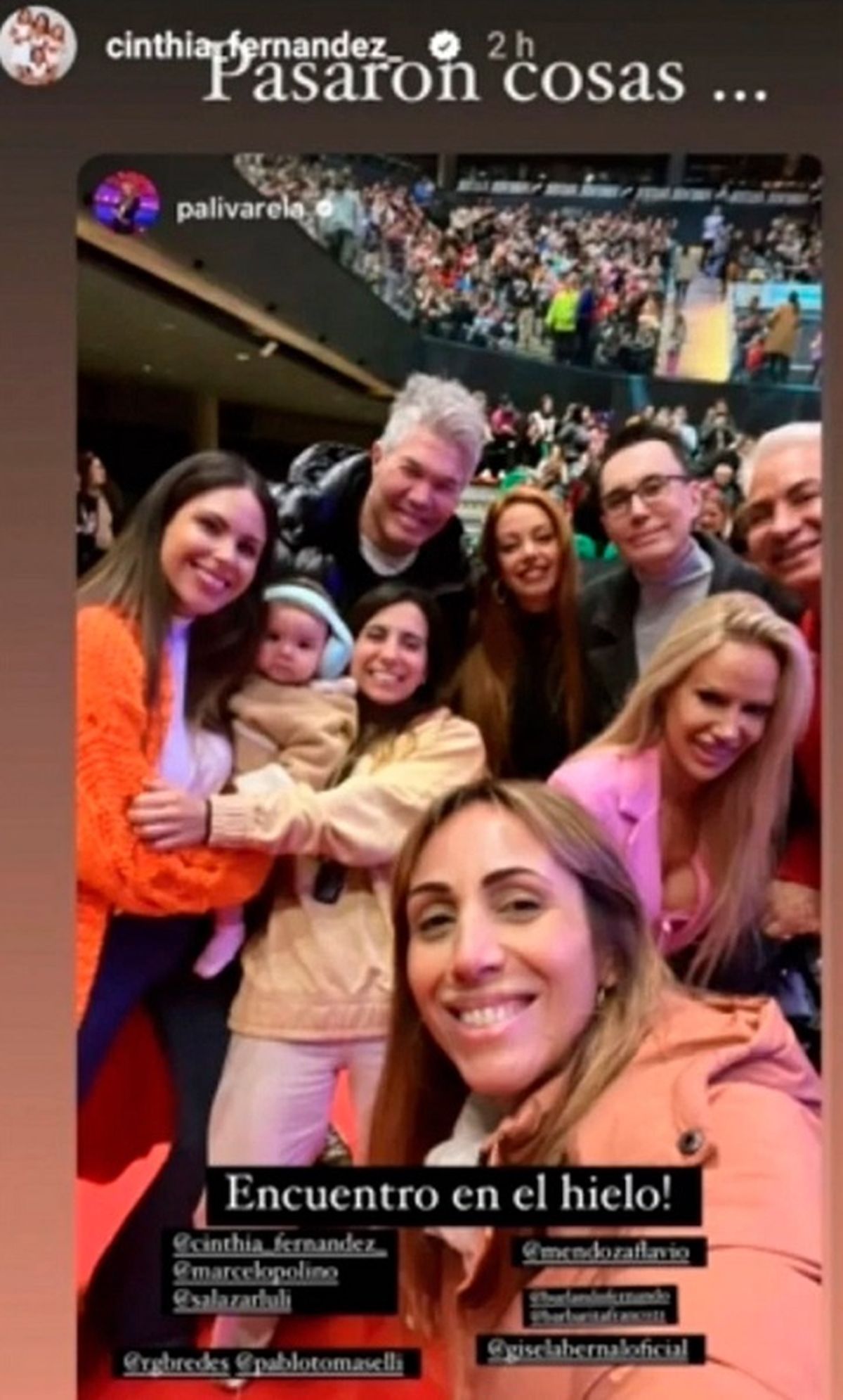 Cinthia Fernández explicó cómo se dio la foto con Luciana Salazar que  sorprendió a todos y de qué hablaron