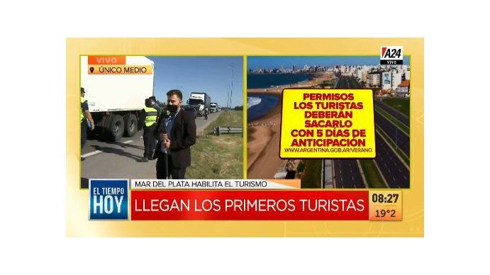 Temporada 2021: Mar del Plata habilitó su ingreso al turismo