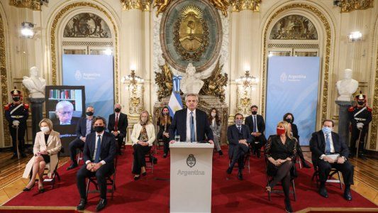 Alberto negó estar pensando en aumentar el número de miembros de la Corte: Toda mi vida dije que con 5 miembros podía funcionar