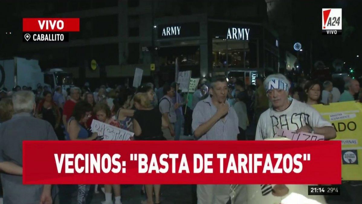 Nuevo ruidazo en la Ciudad y el Conurbano contra la suba de tarifas