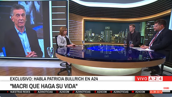 Patricia Bullrich, en exclusivo por A24: Mauricio Macri no conoce a Adorni, que haga su vida