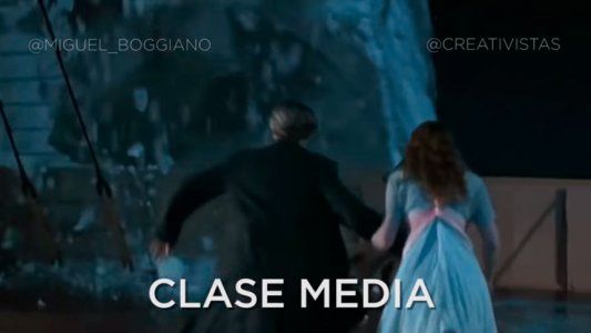 Argentina es el Titanic: la parodia viral del Gobierno frente al dólar