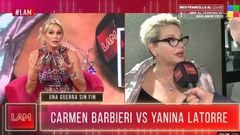 Yanina Latorre le respondió sin piedad a Carmen Barbieri y la destrozó: Nunca hablé de tu...