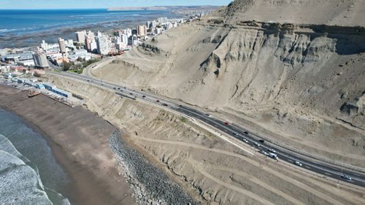 Reabrieron el tramo de la ruta 3 que colapsó en Comodoro Rivadavia