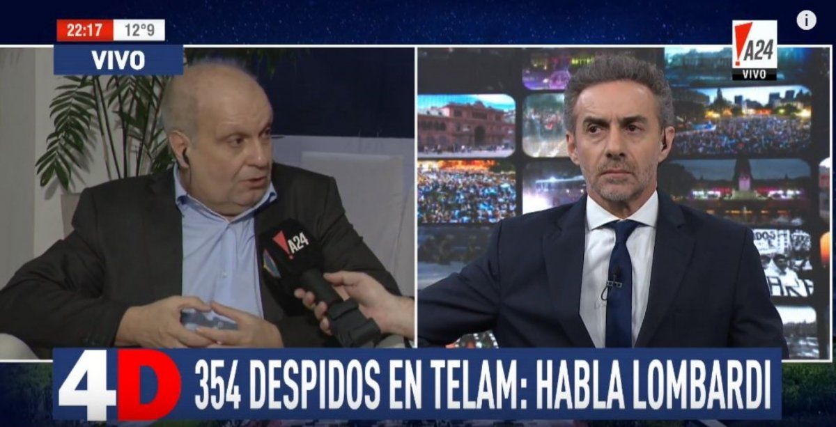 Lombardi va a Diputados a explicar los despidos en Télam y refuerzan las medidas de seguridad