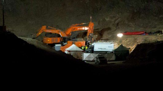 El cuerpo sin vida de Julen fue localizado a 71 metros de profundidad cubierto de tierra