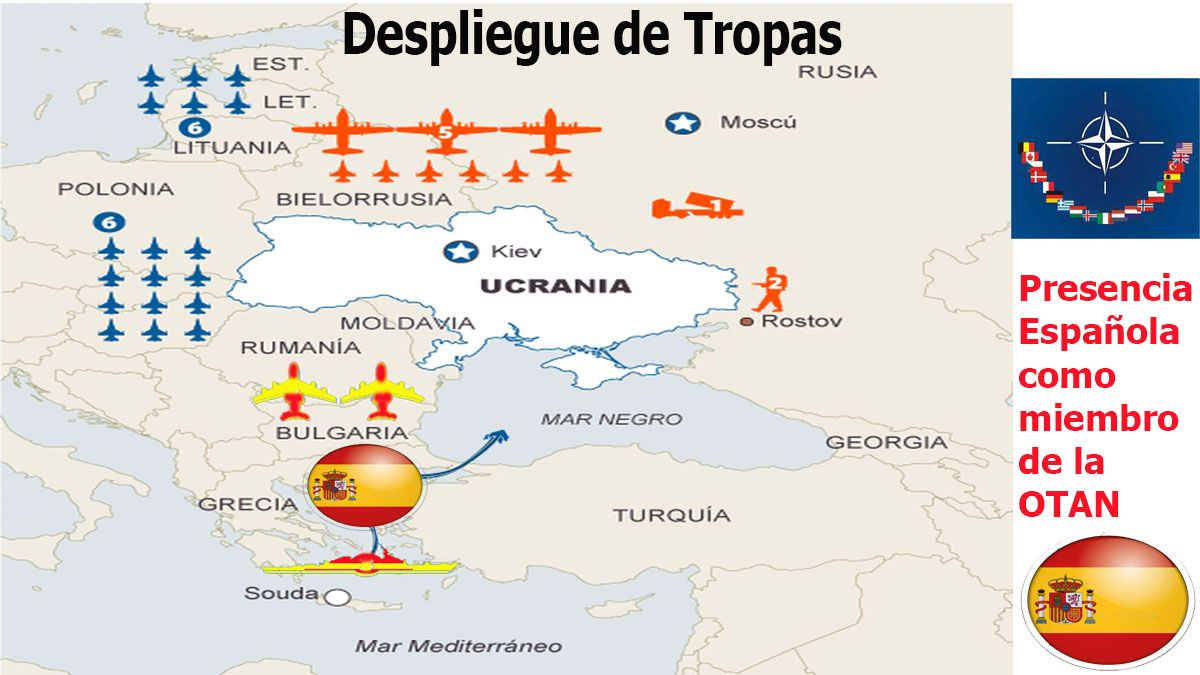 España envía aviones y buques a la zona caliente de Ucrania (Foto: Archivo)