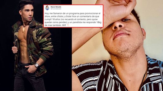 Manni Delvalle acusa a Fer Ruttia de llamarlo gordo y él responde