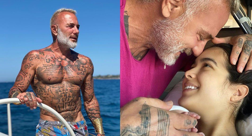 El millonario Gianluca Vacchi fue padre por primera vez y reveló el extraño nombre que le puso a su hija