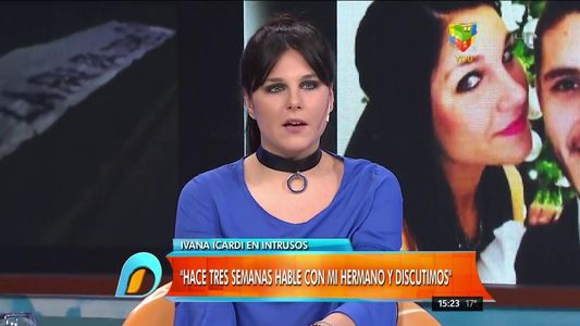 Ivana Icardi: No vivo pendiente de mi hermano Mauro