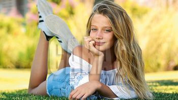 Vicky Andino, la hija de Guillermo Andino, ya trabaja como modelo