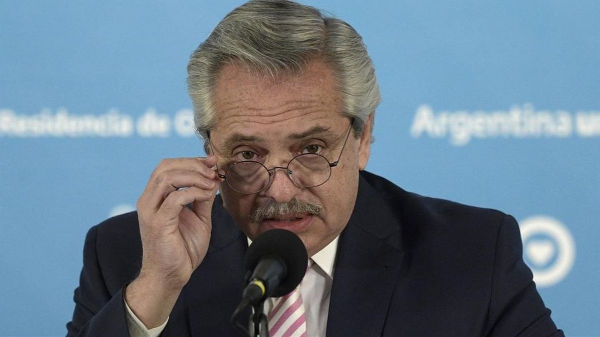 Alberto Fernández anunció la producción local de la Sputnik V (Foto: Telam).