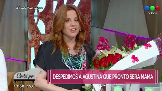 Agustina Kämpfer se despidió de Cortá por Lozano: Me voy a parir