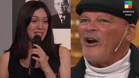 La novia de Alfa le hizo una escena de celos en vivo y lanzó una frase polémica