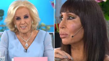 La fuerte pregunta de Moria Casán a Mirtha Legrand sobre la infidelidad que la incomodó