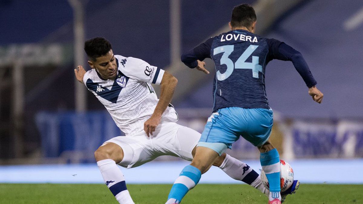Vélez y Racing no se sacaron ventajas en Liniers.
