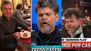 ¡Queremos flan, queremos flan!, la arenga a Alfredo Casero en el #21A