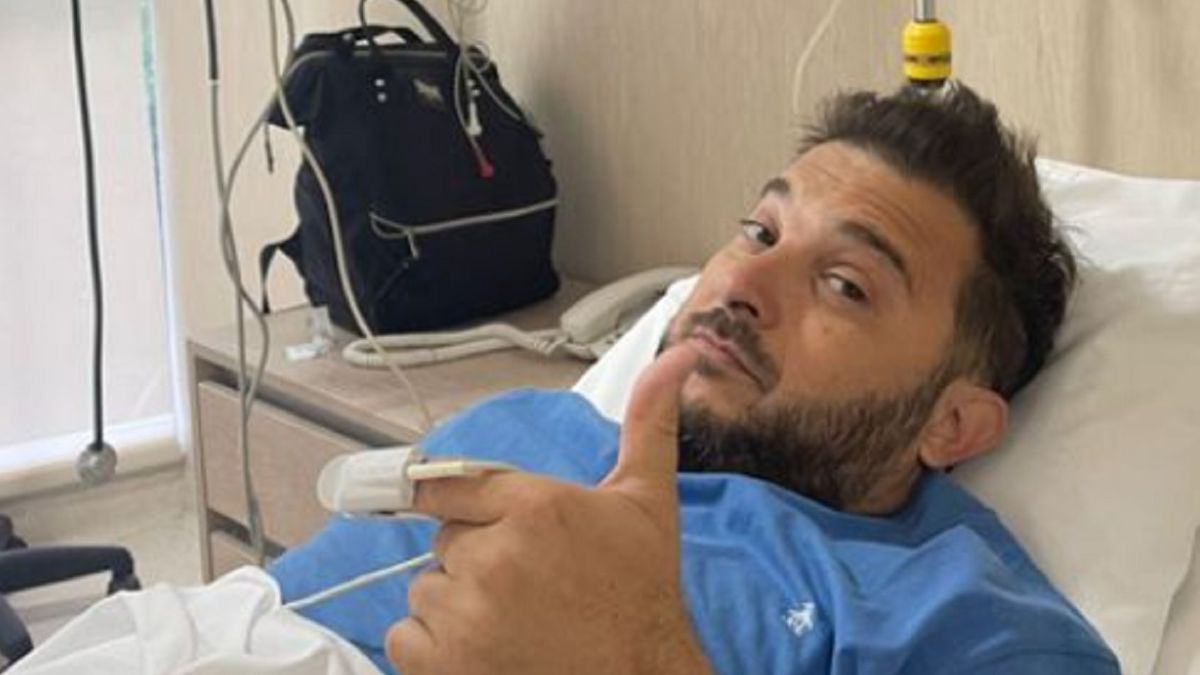 Diego Brancatelli habló en medio de su internación y contó cómo sigue su salud