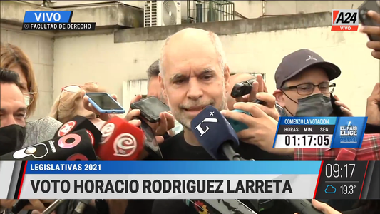 Elecciones 2021: votó Rodríguez Larreta y aseguró que está todo bien organizado y los resultados se esperan temprano
