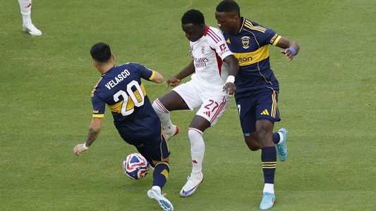 Boca no pudo sostener la ventaja y empató 2-2 con Benfica en su debut en el Mundial de Clubes