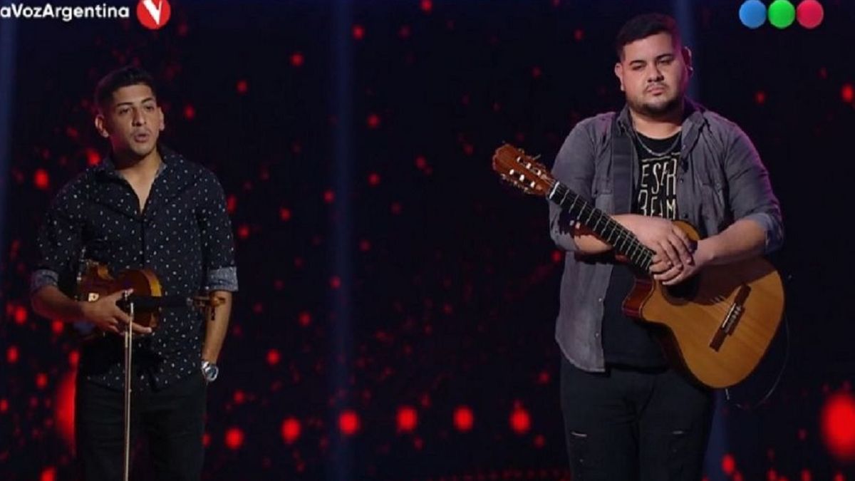 Los hermanos que emocionaron a todos en La Voz Argentina