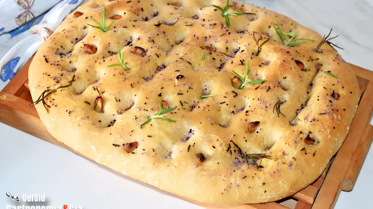 Receta Focaccia El Pan Más Crujiente Por Fuera Y Suave Por Dentro 6439