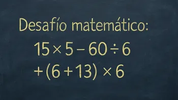 Desafío Matemático: este cálculo con signos pone a prueba tu lectura de signos