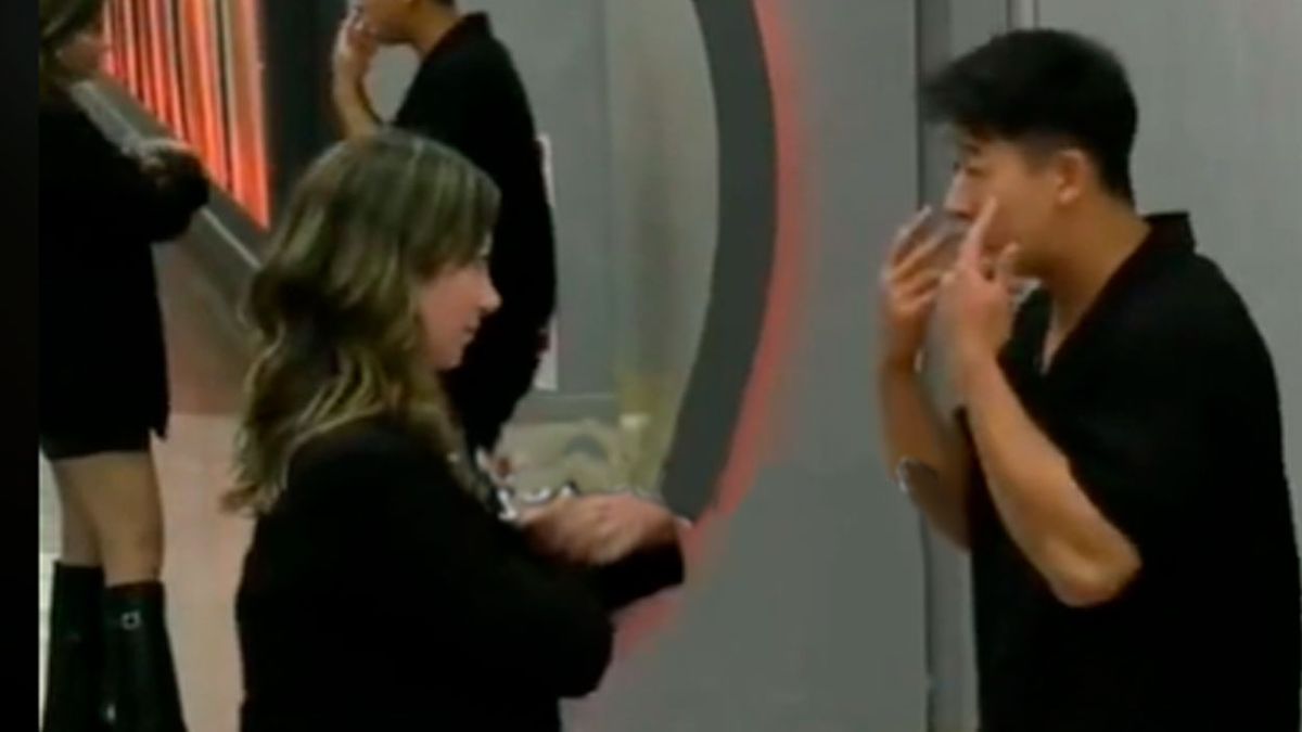 El fuerte reclamo del Chino a su novia por la actitud que tomó al entrar a la casa