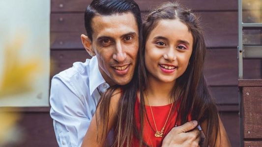El emotivo reencuentro de Ángel Di María con sus hijas tras el triunfo de la Selección en el Mundial Qatar 2022