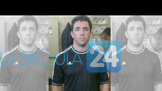 La imagen de Juan Suris, el novio de Farro, entrando a la cárcel bahiense