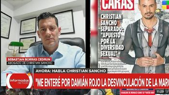 El abogado de Christian Sancho explicó la situación con la marca de ropa interior en medio de la polémica