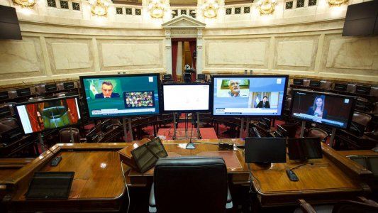 El Senado ensaya desde el mediodía para la primera sesión virtual de la semana próxima