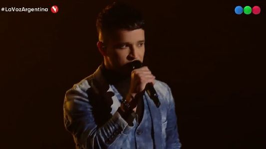 Nicolás Olmedo es el primer finalista de La Voz Argentina