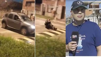 Arrastró a Pituco con su camioneta y explicó la razón que lo llevó a esa decisión extrema. (Foto: gentileza TN)