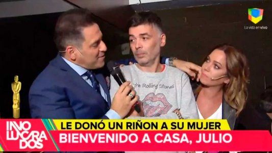 La fuerte historia del productor de Involucrados que le donó un riñón a su mujer