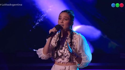 La Voz Argentina: la hija de un exfutbolista campeón del mundo brilló en el escenario y cautivó al jurado