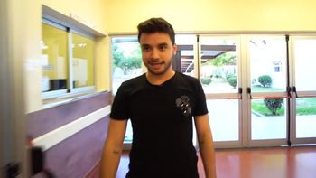 Agustín Casanova venció su fobia y donó sangre: Estaba nervioso, pero lo recomiendo