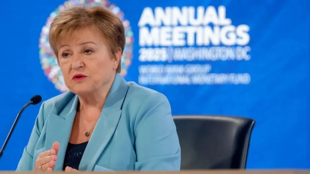La referencia surgió de un artículo de la directora gerente del organismo, Kristalina Georgieva, en el que evaluó las consecuencias económicas que dejó la guerra en Medio Oriente. (Foto: archivo)