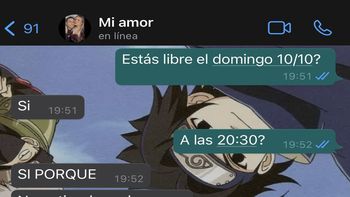 Invitó a su novio a ver a la Selección y su respuesta se hizo viral en Twitter