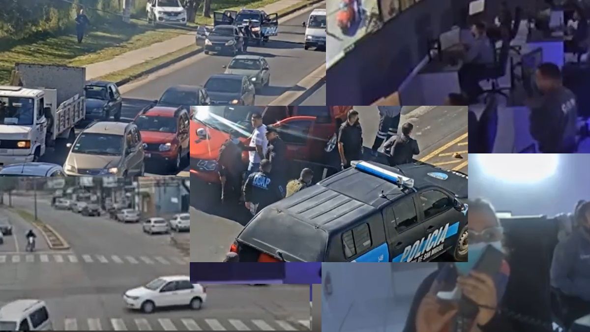 Video: el detrás de escena de la cinematográfica persecución en San Miguel