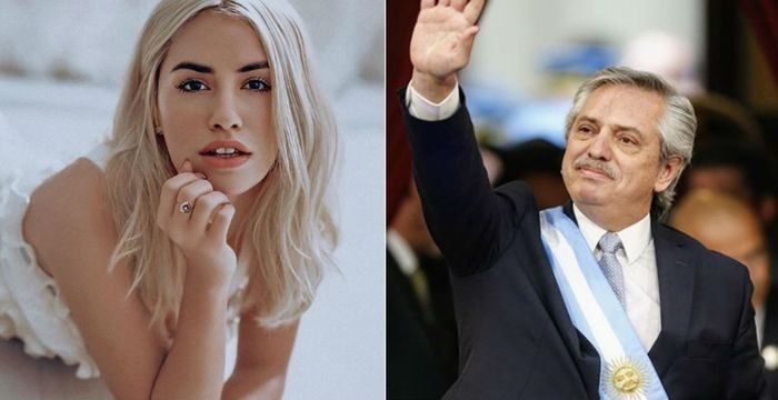 Lali Espósito siguió la asunción de Alberto Fernández desde España y le hizo un concreto pedido a los políticos