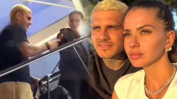 El grito que incómodo a la China Suárez y Mauro Icardi en el aeropuerto antes de partir a Turquía: el video