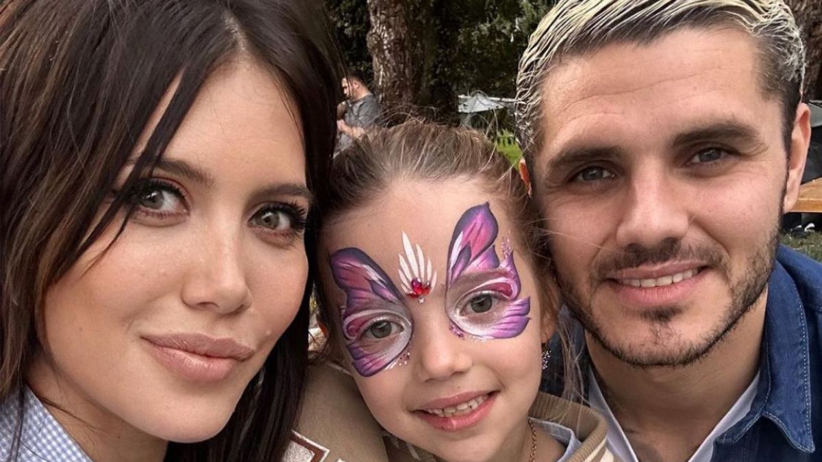 Wanda Nara Isabella y Mauro Icardi