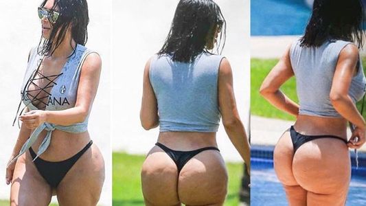 La respuesta de Kim Kardashian a aquellos que criticaron su figura
