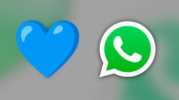 Qué significa el emoji del corazón azul en WhatsApp y cómo usarlo correctamente. (Foto: Gentileza Infobae)
