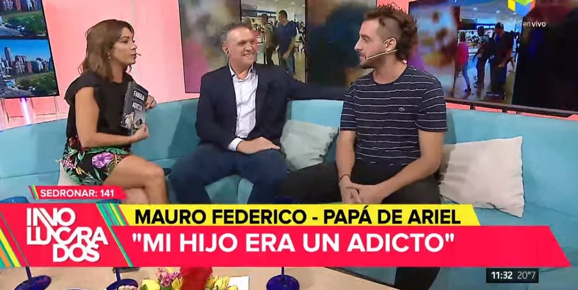 Familia Adicta, el libro del periodista Mauro Federico y su hijo Ariel: una historia de adicción a las drogas, amor y valentía